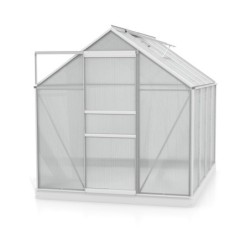 Vitavia Serre de jardin en polycarbonate Gris 5m²