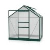 Vitavia Serre de jardin en polycarbonate Vert 2,5m²