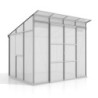 Vitavia Serre de jardin en polycarbonate Gris 5.9m²