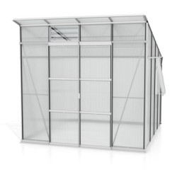 Vitavia Serre de jardin en polycarbonate Gris 7.7m²