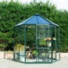 Vitavia Serre de jardin en verre Vert 4.5m²