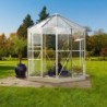 Vitavia Serre de jardin en verre Blanc 4.5m²