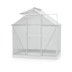 Vitavia Serre de jardin en polycarbonate Gris 2,5m²