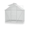 Vitavia Serre de jardin en polycarbonate Gris 2,5m²