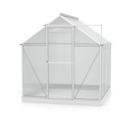 Vitavia Serre de jardin en polycarbonate Gris 3.8m²