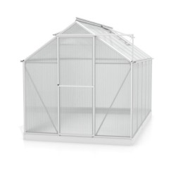Vitavia Serre de jardin en polycarbonate Gris 6,2m²