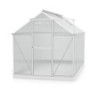 Vitavia Serre de jardin en polycarbonate Gris 6,2m²