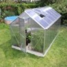 Vitavia Serre de jardin en polycarbonate Gris 7.5m²