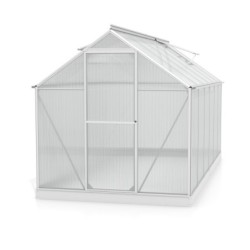 Vitavia Serre de jardin en polycarbonate Gris 7.5m²