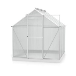 Vitavia Serre de jardin en polycarbonate Gris 3.8m²