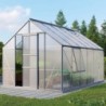 Vitavia Serre de jardin en polycarbonate Gris 9.9m²