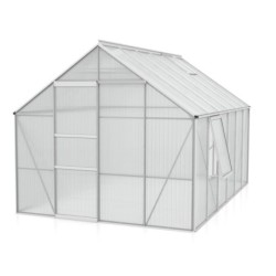 Vitavia Serre de jardin en polycarbonate Gris 9.9m²