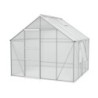 Vitavia Serre de jardin en polycarbonate Gris 6.7m²