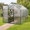 Vitavia Serre de jardin en polycarbonate Vert 5m²
