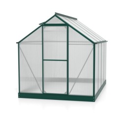 Vitavia Serre de jardin en polycarbonate Vert 5m²