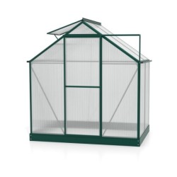 Vitavia Serre de jardin en polycarbonate Vert 2,5m²