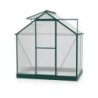 Vitavia Serre de jardin en polycarbonate Vert 2,5m²