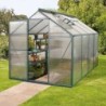 Vitavia Serre de jardin en polycarbonate Vert 5m²