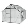 Vitavia Serre de jardin en polycarbonate Noir 11.5m²