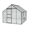 Vitavia Serre de jardin en polycarbonate Noir 8.3m²