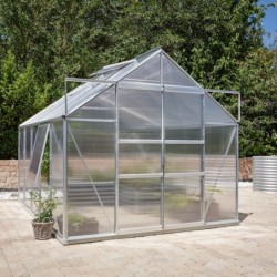 Vitavia Serre de jardin en polycarbonate Gris 8.3m²