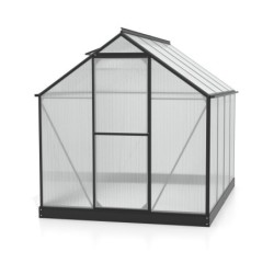 Vitavia Serre de jardin en polycarbonate Noir 5m²