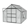 Vitavia Serre de jardin en polycarbonate Noir 9.9m²