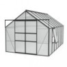 Vitavia Serre de jardin en polycarbonate Noir 11.5m²