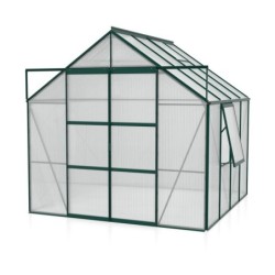 Vitavia Serre de jardin en polycarbonate Vert 6.7m²