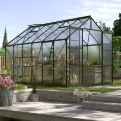 Vitavia Serre de jardin en polycarbonate Vert 9.9m²
