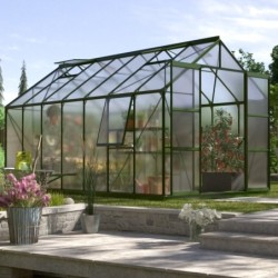 Vitavia Serre de jardin en polycarbonate Vert 11.5m²