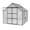 Vitavia Serre de jardin en polycarbonate Noir 8.3m²