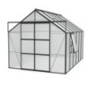Vitavia Serre de jardin en polycarbonate Noir 9.9m²