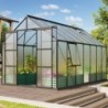 Vitavia Serre de jardin en polycarbonate Noir 11.5m²