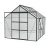 Vitavia Serre de jardin en polycarbonate Noir 8.3m²