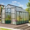 Vitavia Serre de jardin en polycarbonate Noir 9.9m²