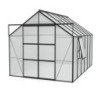 Vitavia Serre de jardin en polycarbonate Noir 9.9m²