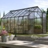 Vitavia Serre de jardin en polycarbonate Noir 11.5m²