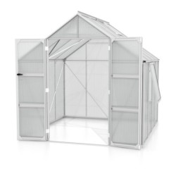Vitavia Serre de jardin en polycarbonate Gris 6.7m²