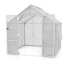Vitavia Serre de jardin en polycarbonate Gris 6.7m²