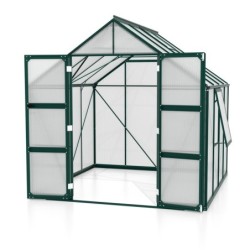 Vitavia Serre de jardin en polycarbonate Vert 6.7m²