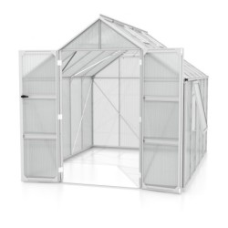 Vitavia Serre de jardin en polycarbonate Gris 8.3m²