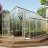 Vitavia Serre de jardin en polycarbonate Gris 11.5m²