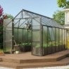 Vitavia Serre de jardin en polycarbonate Noir 11.5m²