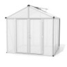 Vitavia Serre de jardin en polycarbonate Gris 6.2m²