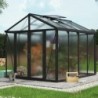 Vitavia Serre de jardin en polycarbonate Noir 8.1m²