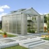 Vitavia Serre de jardin en polycarbonate Gris 10m²