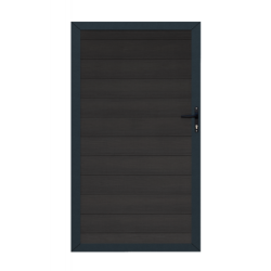 Compolife Clôtures en composite personnalisables Composite Anthracite