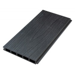 Compolife Clôtures en composite Bois + composite Anthracite