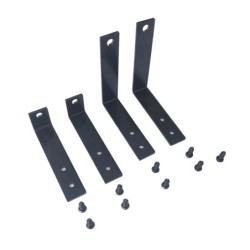 Compolife Clôtures en composite Bois + composite Anthracite